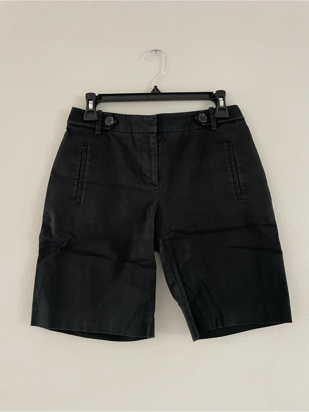 Classic Black Women's Bermuda Shorts